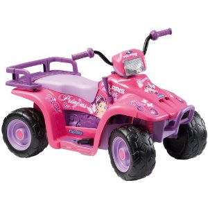 voiture electrique peg perego polaris 400 princess quad