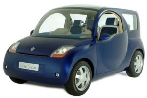 Le vehicule blue car electrique