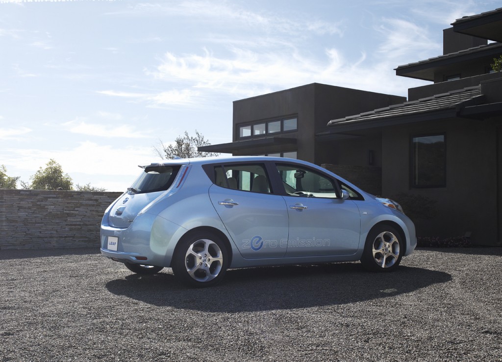 La voiture electrique de nissan : La Leaf