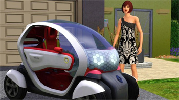 La Renault Twizy dans les Sims 3