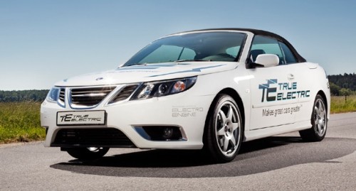 La SAAB 9-3 Aero ZE electrique