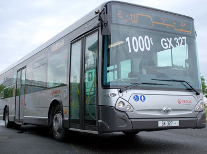 bus électrique hybride heuliez