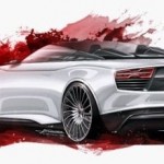 Audi E-Tron Concept Back