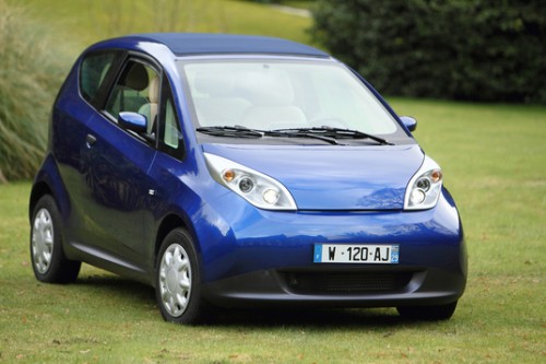 La Bolloré Blue Car de série à Geneve