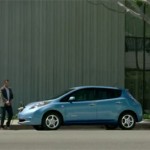 publicité nissan leaf electrique