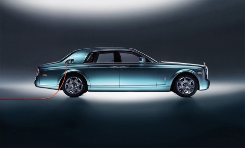 rolls royce phantom electrique