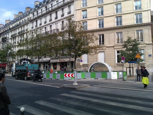 une station autolib à paris