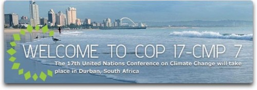 La conference sur les changements climatiques menée par l'ONU aura lieu a Durban en 2011