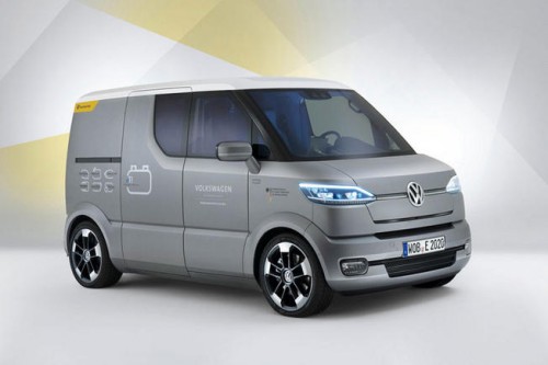 Le van concept car electrique de Volkswagen