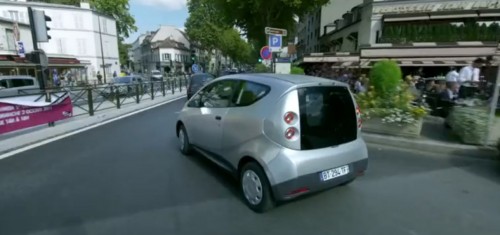 autolib paris Blue Car