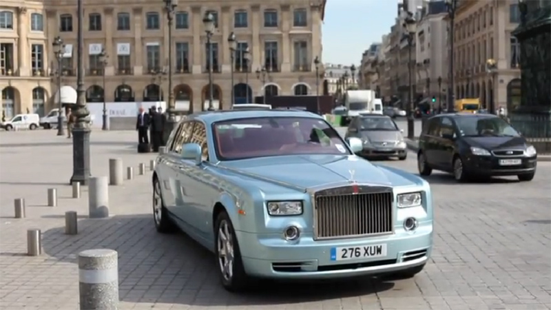 La Rolls-Royce Phantom Experimental Electric à Paris!