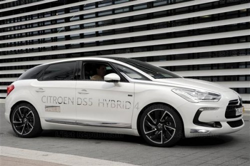 La Citroen DS5 Hybride