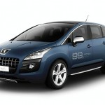 La voiture hybride 3008 de PSA