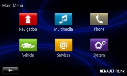 renault zoe r-link tablette