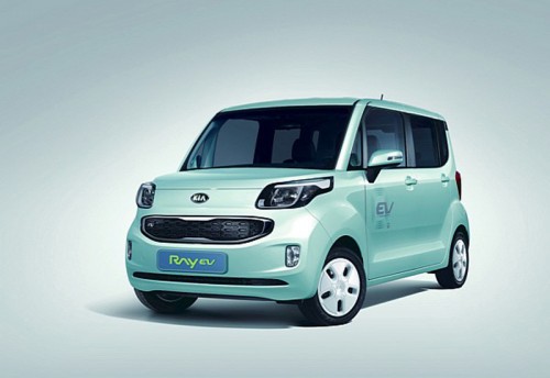 La voiture électrique Kia Ray EV