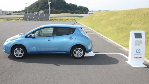 La Nissan Leaf 2014 pourra être rechargée par induction