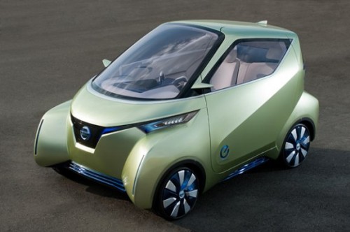 La petite citadine électrique Nissan Pivo 3