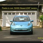 publicite nissan leaf