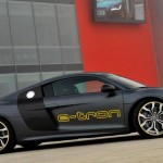 La voiture électrique Audi R8 e-tron