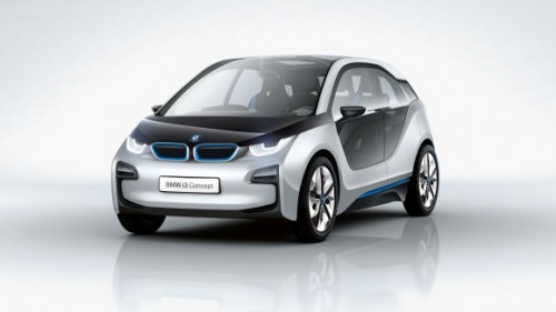 La voiture électrique i3 de BMW