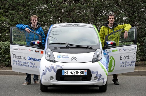 le tour du monde en citroen C-Zéro