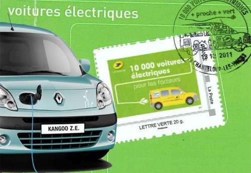 timbre la poste kangoo ze