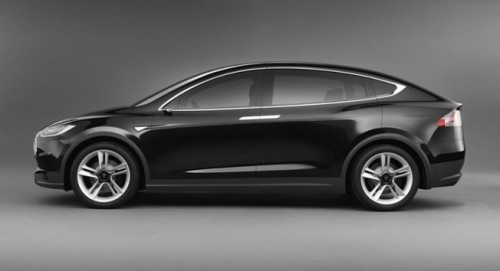 Tesla Model X profil