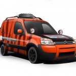 Le Citroen Berlingo électrique pour la mission 4 des Venturi Challenges