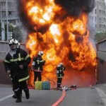 risque incendie dans un parking et voiture électrique