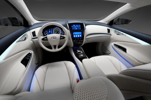 Infiniti LE Luxury Electric interieur