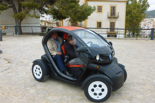 place passager twizy ze