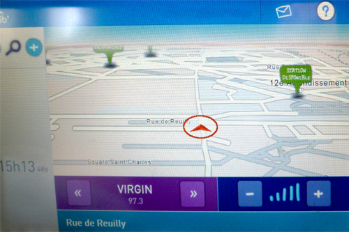 Le Gps d'autolib'