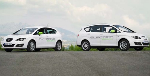 Les voitures électriques Seat : Altea et Leon hybride