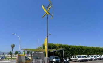 station éolienne pour voiture électrique