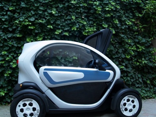 La Renault Twizy avec ses fenêtres