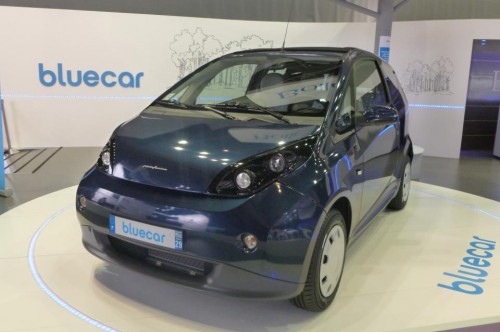 La Bolloré Bluecar de série au Mondial de l'auto