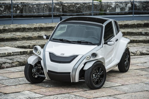 La voiture électrique COurb C-Zen