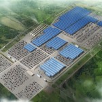 La centrale solaire photovotlaique Renault prmettrait plus de 2 millions de pleins électriques pour uen Zoe!