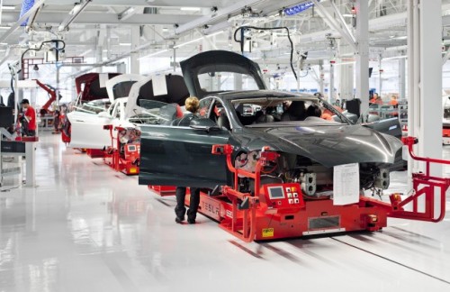 Production de la Tesla Model S