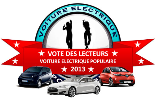 Votez pour élire votre voiture électrique de l'année 2013