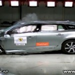 La Volvo V60 Plug-in au Crash-test