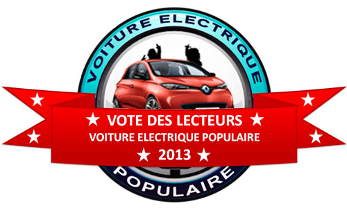 La Renault Zoe ZE élue voiture électrique popualire de l'année 2013