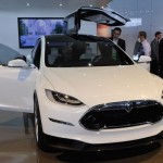 La Tesla Model X présentée au salon auto de Detroit