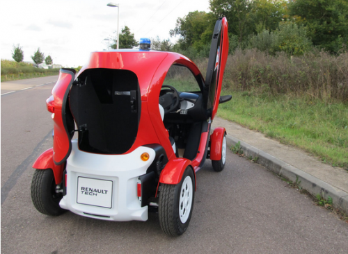 twizy cargo : véhicule électrique utilitaire