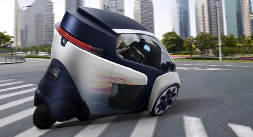 Toyota i-road electrique : 85cm de large