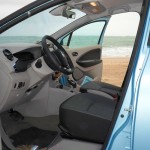 La Renault Zoe ZE sur la Plage