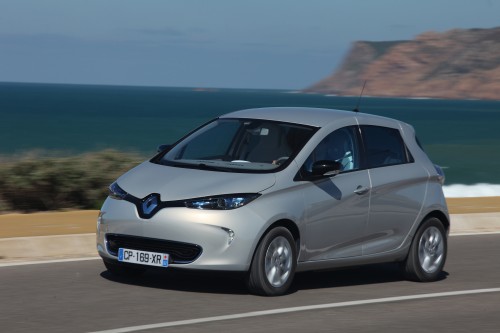 renault ZOE ZE Gris