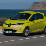 Renault ZOE ZE couleur jaune