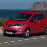 Renault ZOE ZE couleur rouge