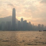 Un film de particules recouvre la ville de Hong-Kong